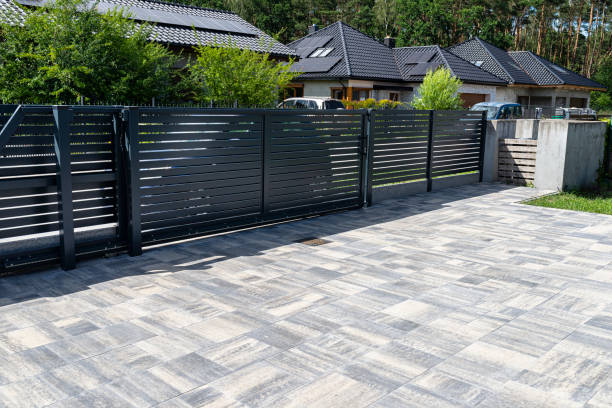 Residential Paver Driveway in Cascades, VA